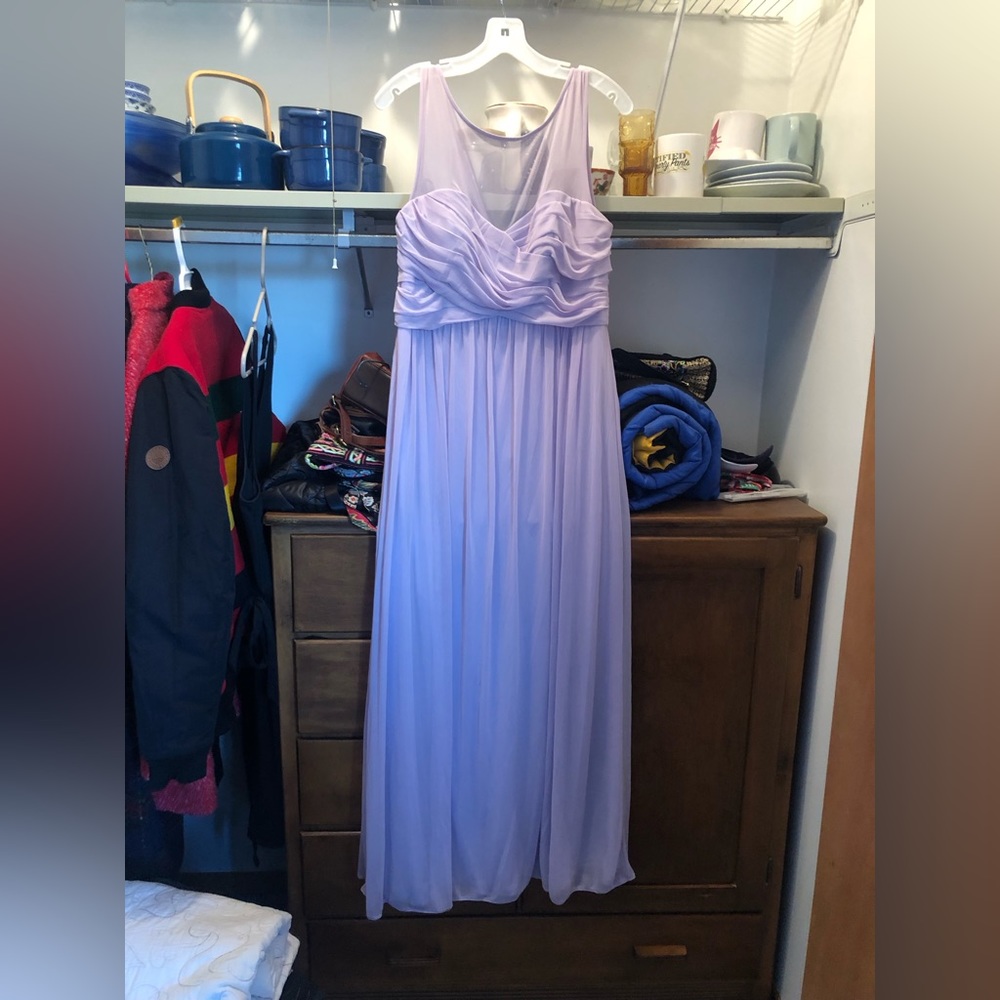 David’s bridal bridesmaid dress